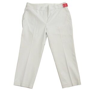 NWT Spanx Slim Straight Pant Size 2X in Classic White